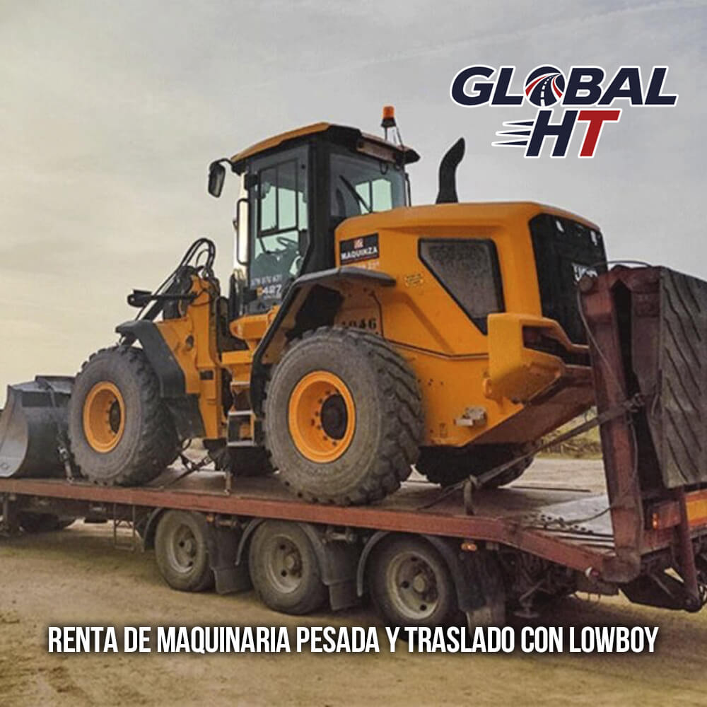 Global Heavy Transport: Transporte de Maquinaria Pesada en Toluca, Edomex y CDMX. Además de renta de maquinaría de construcción y maquinaría de elevación