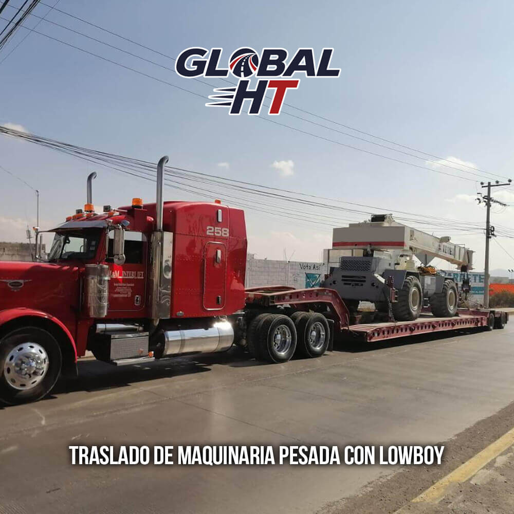 Global Heavy Transport: Transporte de Maquinaria Pesada en Toluca, Edomex y CDMX. Además de renta de maquinaría de construcción y maquinaría de elevación
